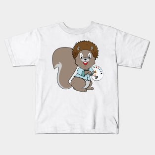 Bob Ross Retro Style Fan Design Kids T-Shirt